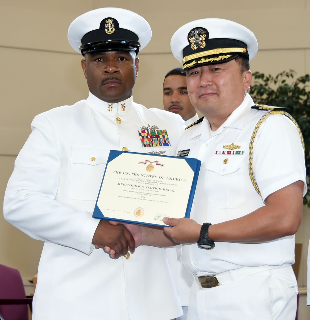 Naval Service Training Command CMC retires