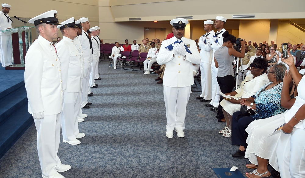 Naval Service Training Command CMC retires