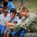 NMCB 5 Seabees building school houses in the Philippines