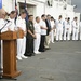 USNS Mercy hosts ceremony and reception in Subic Bay, Philippines