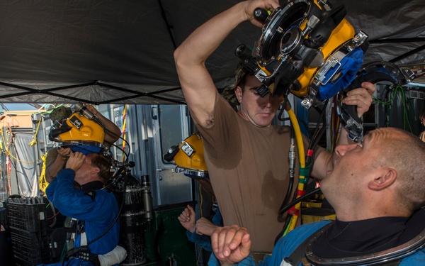 CSS Georgia Salvage operation