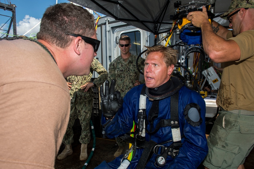 CSS Georgia salvage operation