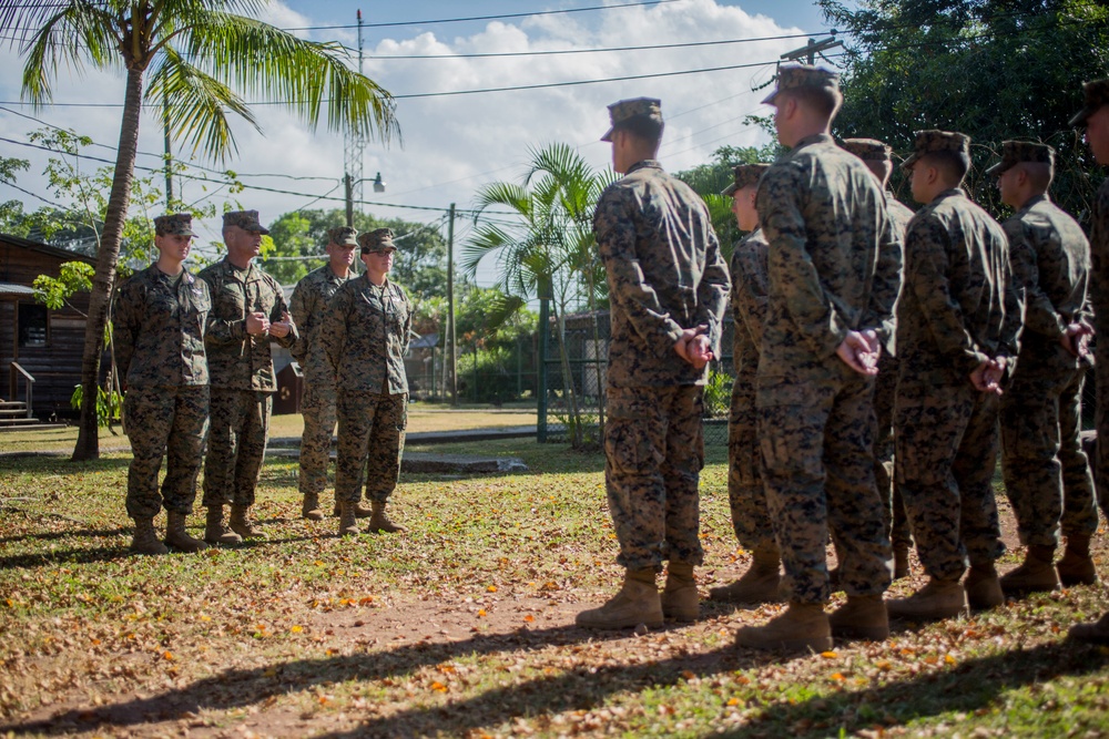 DVIDS - Images - US Sailors earn Marine device in Honduras [Image 22 of 22]