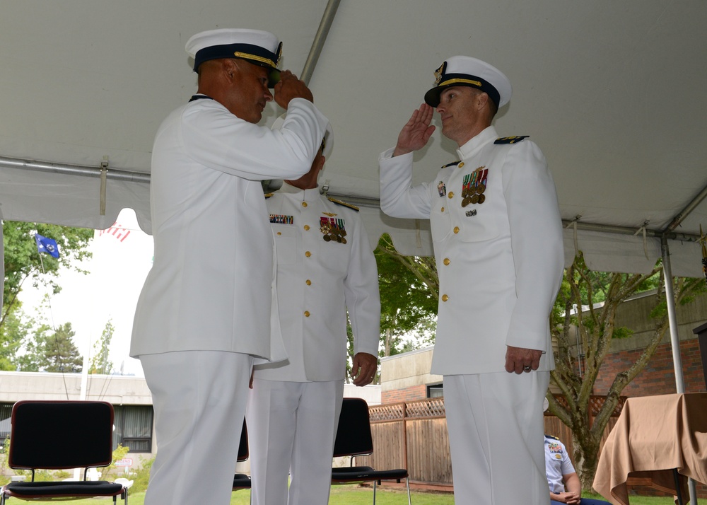 Coast Guard Cutter Bluebell change of command