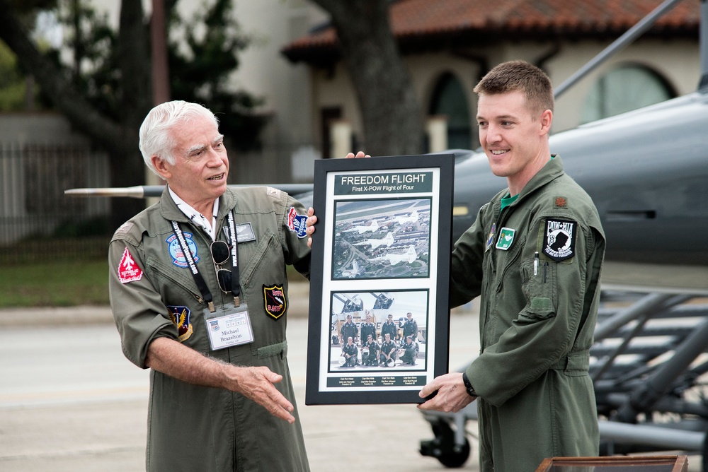 560th Flying Training Squadron Artifact Dedication ceremony