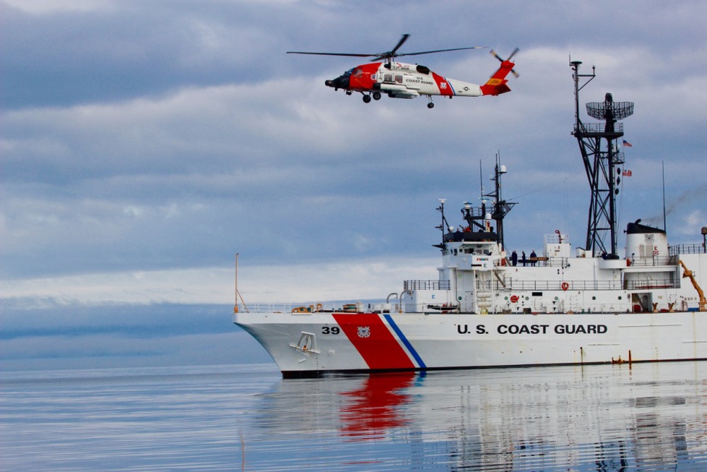 Coast Guard Cutter Alex Haley contributes to Operation Arctic Shield 2015
