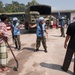 Malaysian armed forces secure distribution site during Exercise Keris Aman 2015