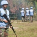 Malaysian armed forces secure distribution site during Exercise Keris Aman 2015