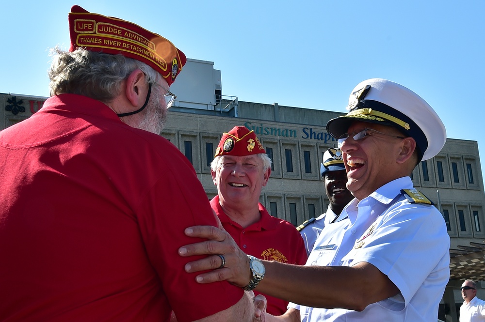 New London, Conn., celebrates being a 'Coast Guard City'