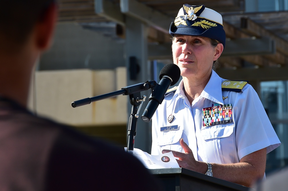 New London, Conn., celebrates being a 'Coast Guard City'