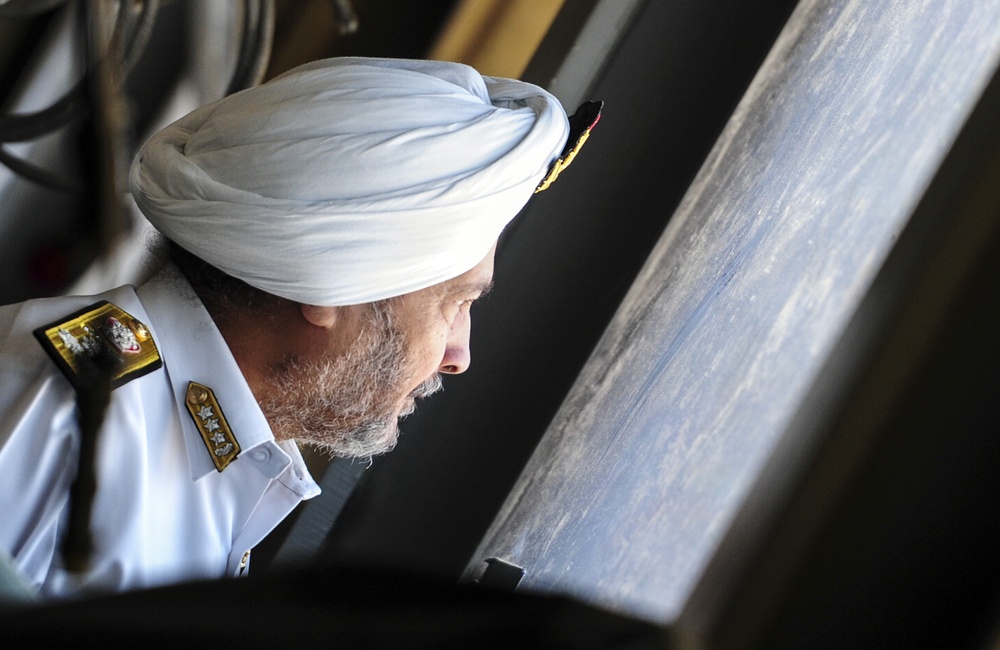 Pre-Commissioning Unit Gerald R. Ford (CVN 78) Indian Navy Tour, JWG