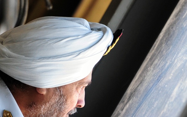 Pre-Commissioning Unit Gerald R. Ford (CVN 78) Indian Navy Tour, JWG