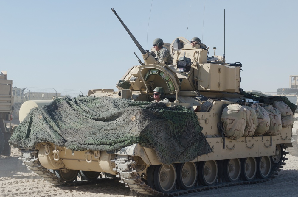 116th Cavalry Brigade Combat Team begins training at National Training Center