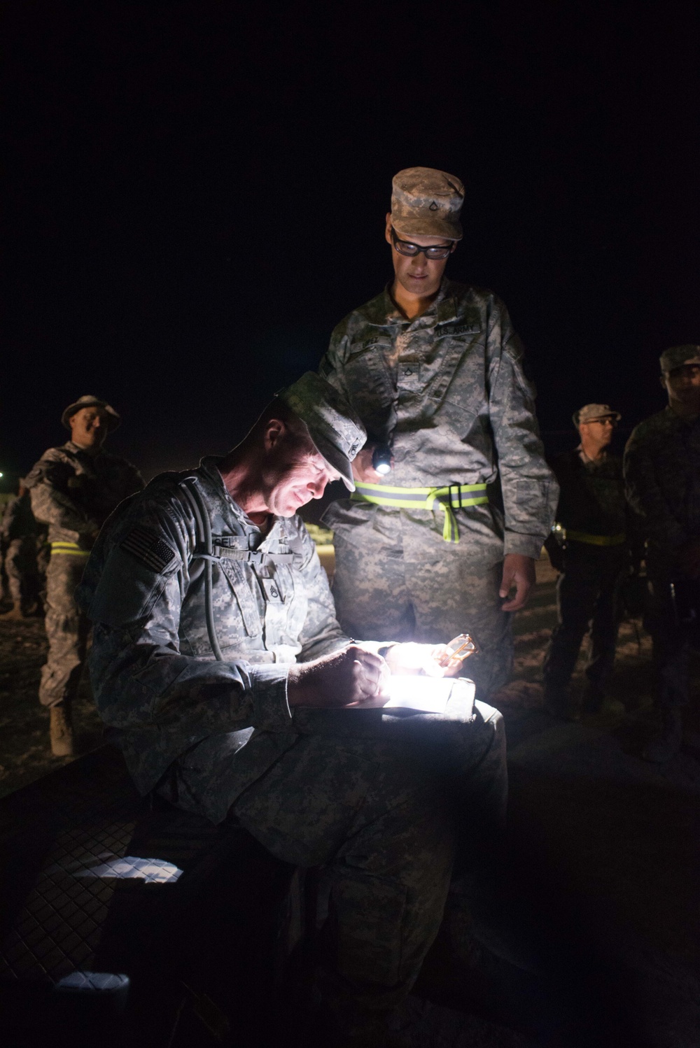 116th Cavalry Brigade Combat Team works day and night to prepare for training