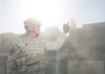 116th Cavalry Brigade Combat Team works day and night to prepare for training