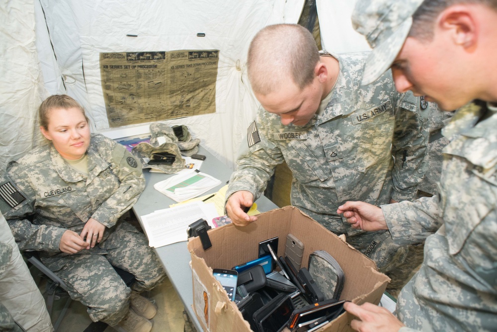 116th Cavalry Brigade Combat Team works day and night to prepare for training