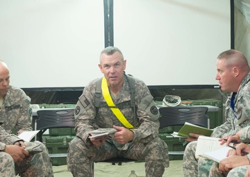 116th Cavalry Brigade Combat Team works day and night to prepare for training