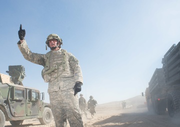 116th Cavalry Brigade Combat Team works day and night to prepare for training