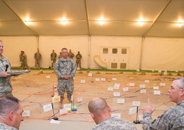 116th Cavalry Brigade Combat Team works day and night to prepare for training