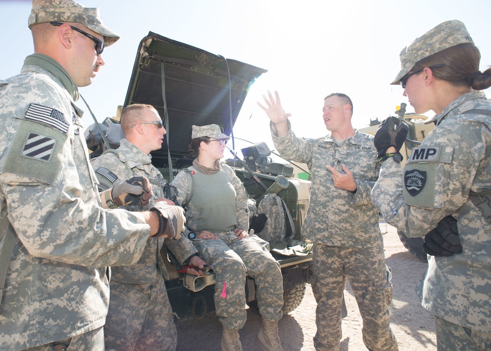 116th Cavalry Brigade Combat Team works day and night to prepare for training