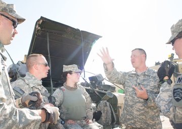 116th Cavalry Brigade Combat Team works day and night to prepare for training
