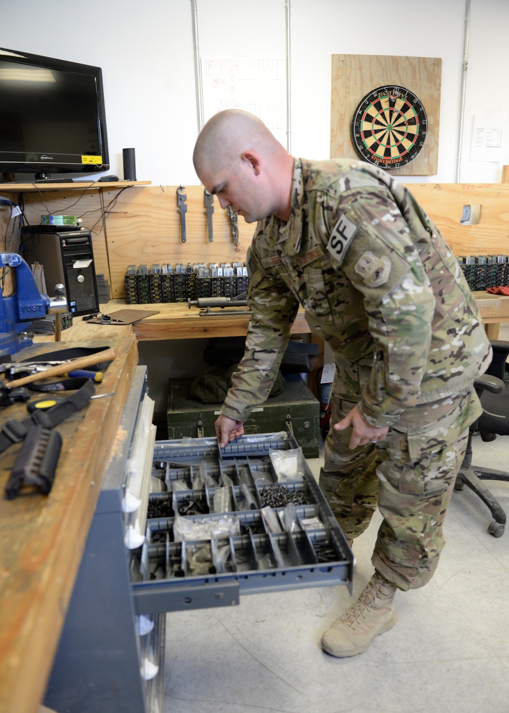 CATM Airman deployed as BAF’s only weapons repairman