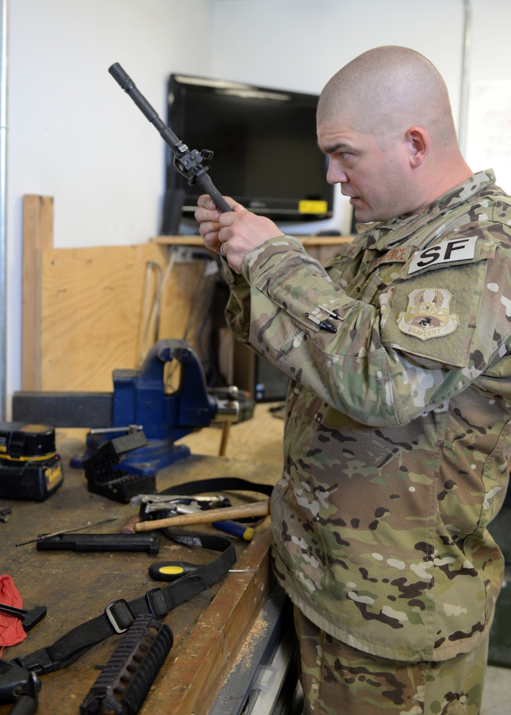 CATM Airman deployed as BAF’s only weapons repairman