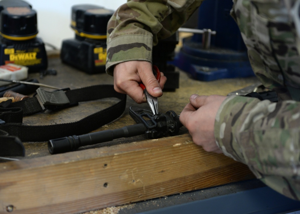CATM Airman deployed as BAF’s only weapons repairman