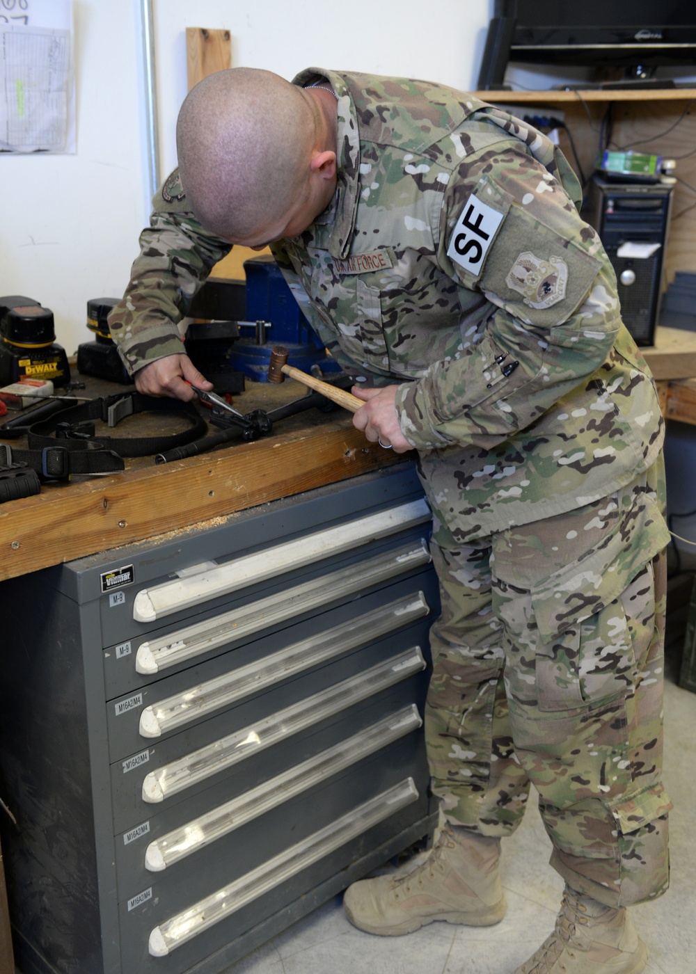 CATM Airman deployed as BAF’s only weapons repairman