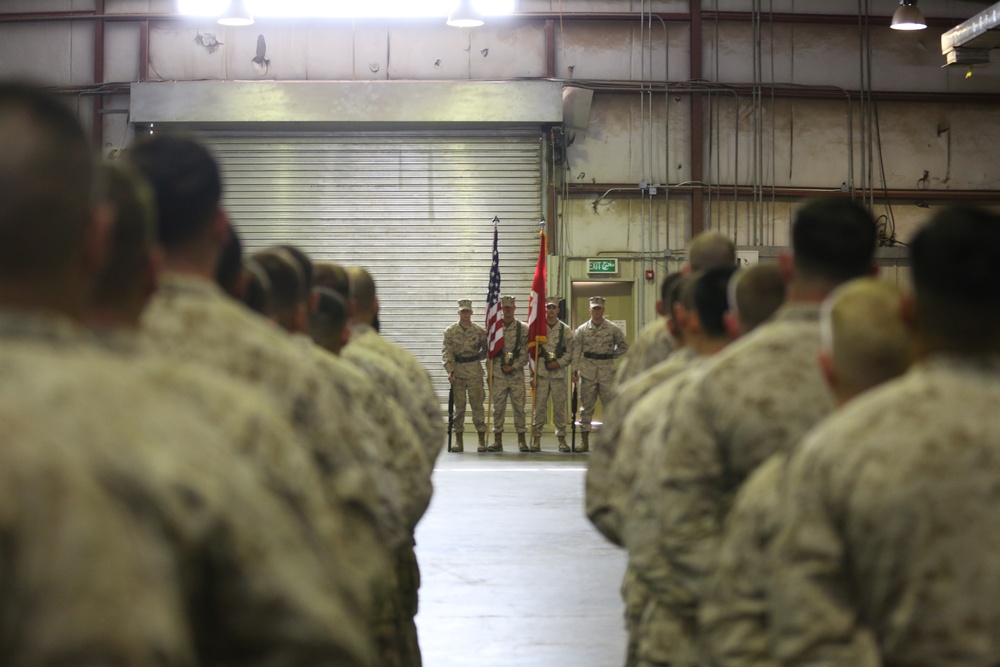 Prepare to March: 7th Marine Regiment Celebrates 98 Years