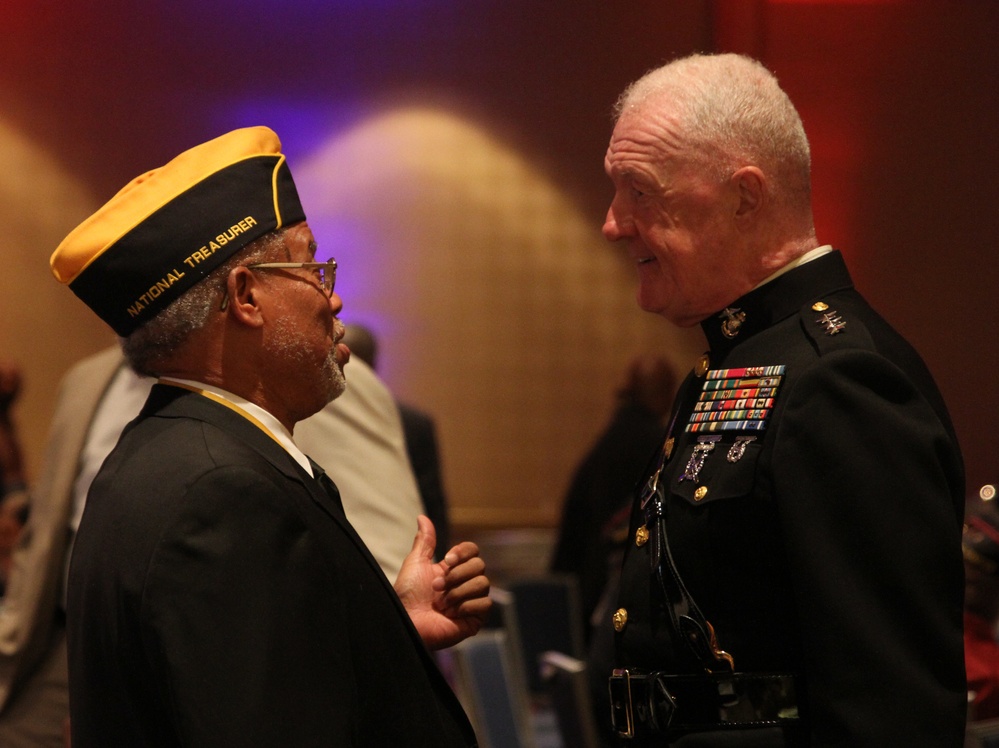 Families of Montford Point Marines Receive Congressional Gold Medal