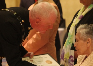 Families of Montford Point Marines Receive Congressional Gold Medal