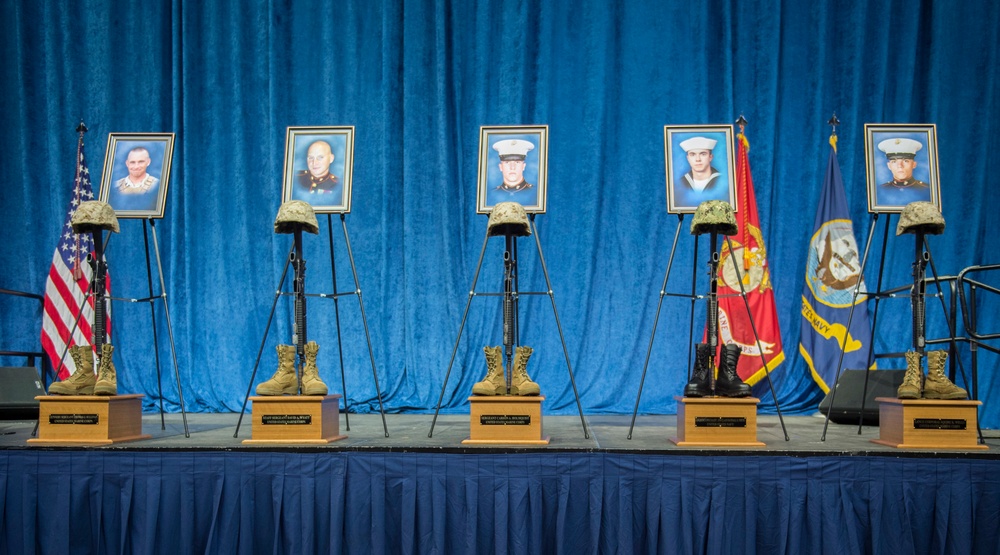 Memorial service for fallen service members in Chattanooga