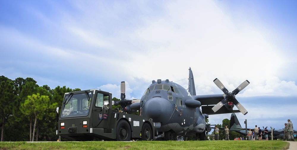 Retired aircraft become static displays