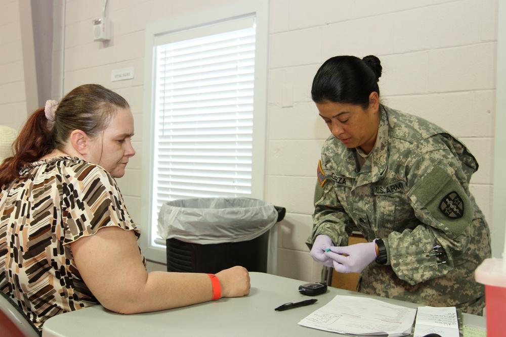 Army Reserve Medical Command provides free health care for the West Black Belt region