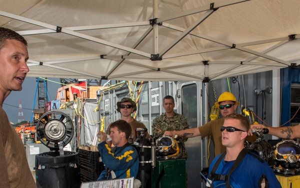 CSS Georgia salvage operation