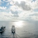 USNS Mercy and JS Mashu conduct replenishment at sea