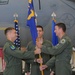 Lt. Col. George Downs assumes command of the 159th Fighter Squadron