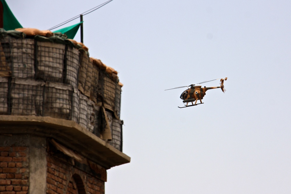 AAF helicopters support joint ANDSF operation