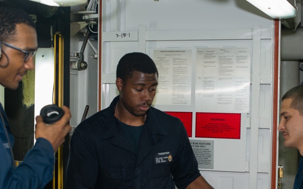 USS John C. Stennis activity