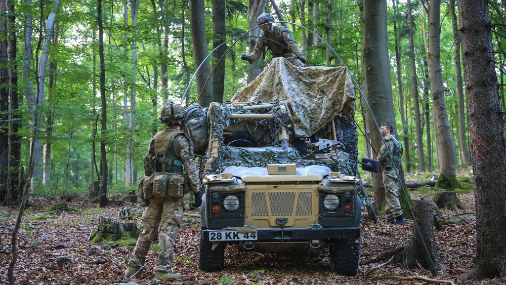 British Soldiers deliberate attack scenario