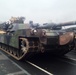 Marine Armored tanks arrive in Europe enroute to Bulgaria