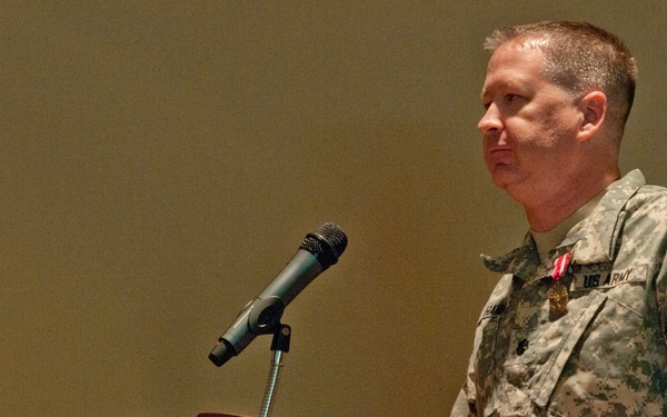 314th PCH change of command