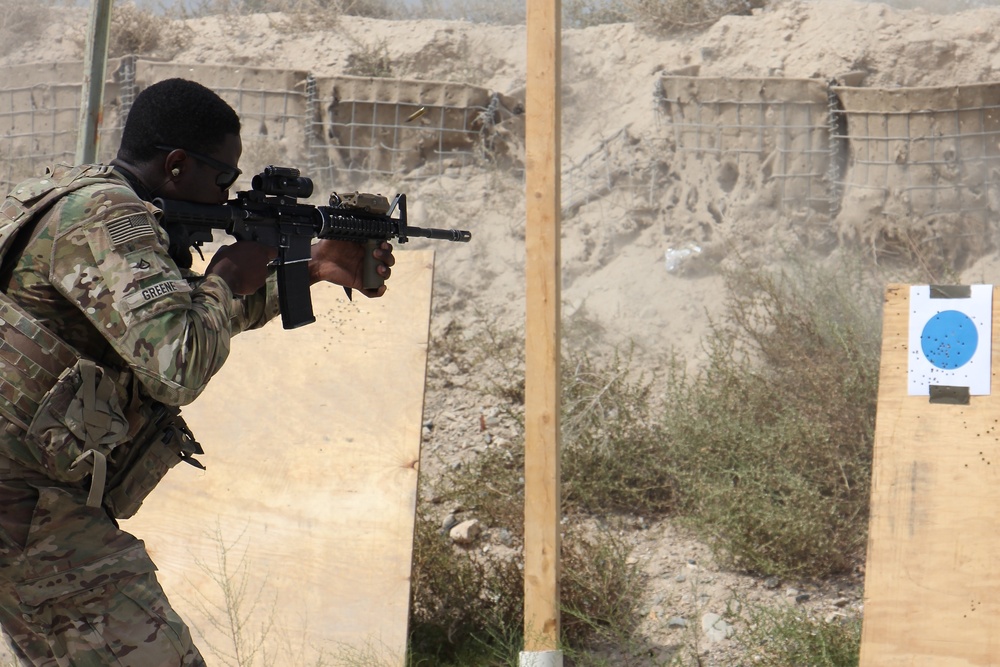 Close quarters marksmanship training