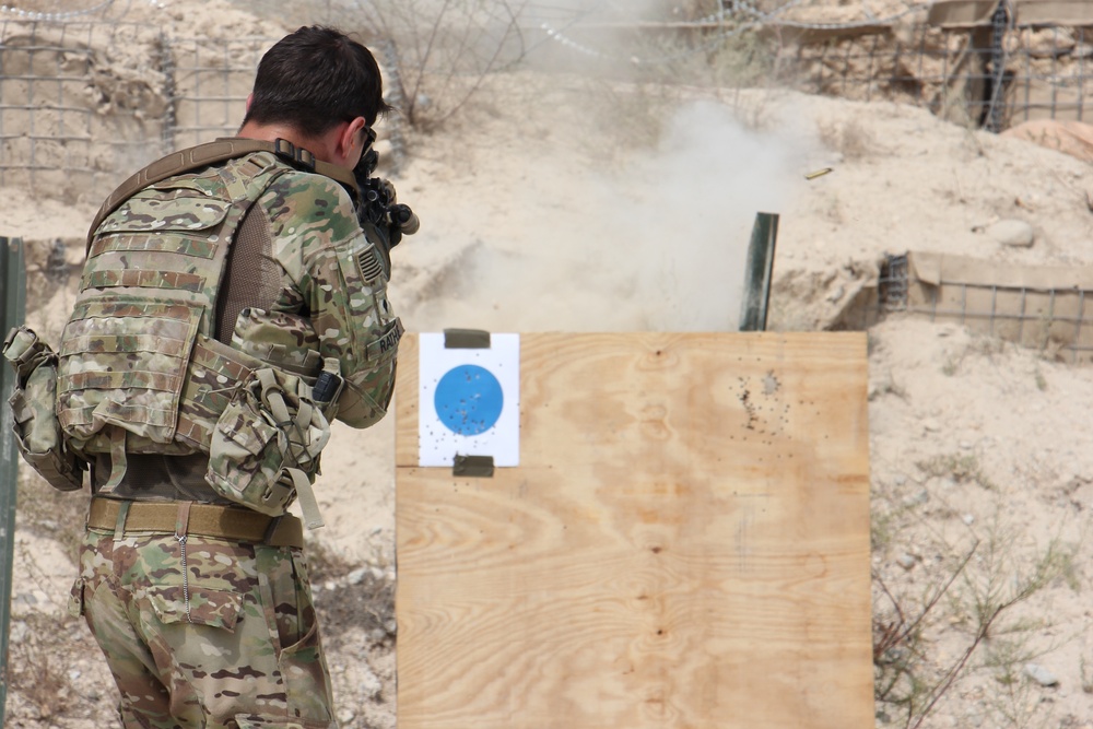 Close quarters marksmanship training