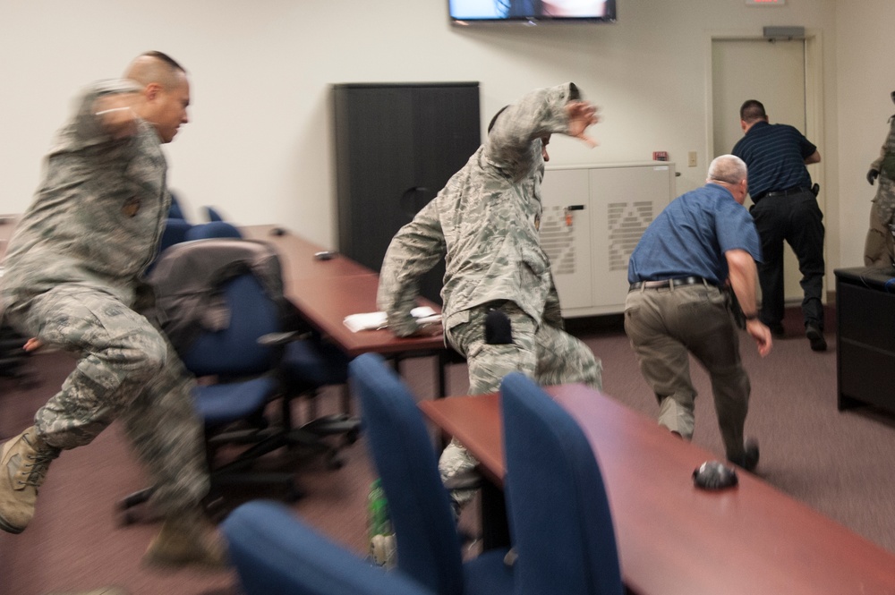 Active shooter tactics exercise