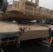 International transportation of battle tanks and artillery pieces to support European initiatives