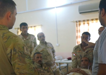 IA NCOs attend NCO academy at Taji