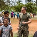 Marines and Sailors host a soccer event in Dominican Republic