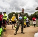Marines and Sailors host a soccer event in Dominican Republic
